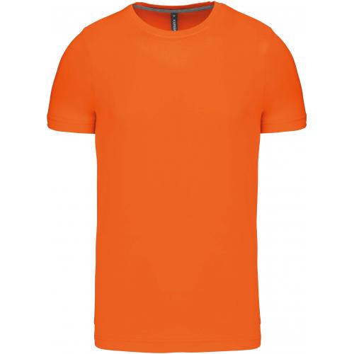 Pánske tričko Kariban krátky rukáv - oranžové