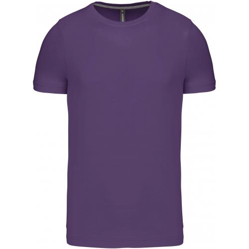 Pánske tričko Kariban krátky rukáv - fialové