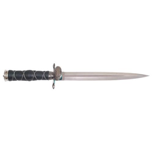 Dýka (malý meč) dekorativní Mikov Caesar 700-NK-24 - černý-střibrný