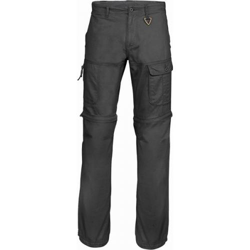 Pánske nohavice Kariban s odopínacími nohavicami - čierne