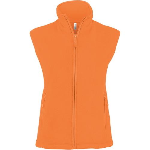 Dámská fleecová vesta Kariban MELODIE - oranžová