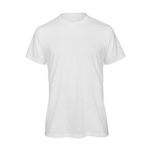 Triko pánské B&C Sublimation/men T-Shirt - bílé