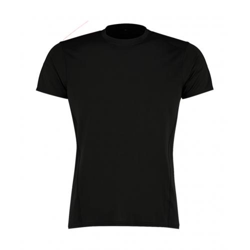 Tričko pánske Gamegear Compact Stretch Fashion fit - čierne