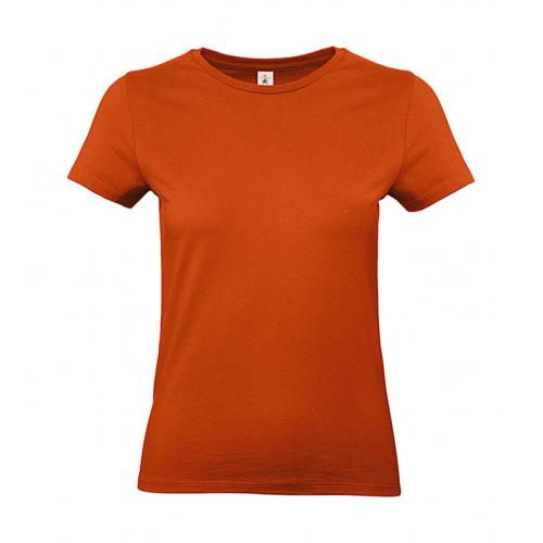 Tričko dámske B&C dámske E190 - svetlo oranžové