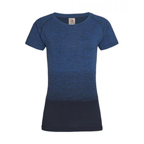 Tričko dámske Stedman bezšvové tričko Active Raglan Flow - tmavo modré
