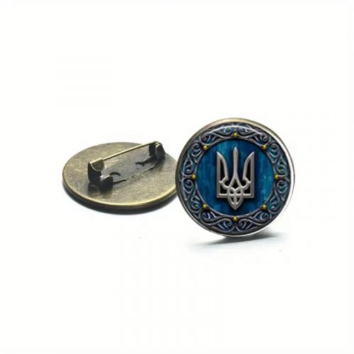 Odznak Ukrajinský trojzubec 2 cm