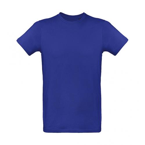 Tričko pánske B&C Organic Inspire Plus T - modré