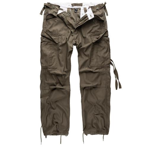Kalhoty Vintage Fatigues M65 - olivové