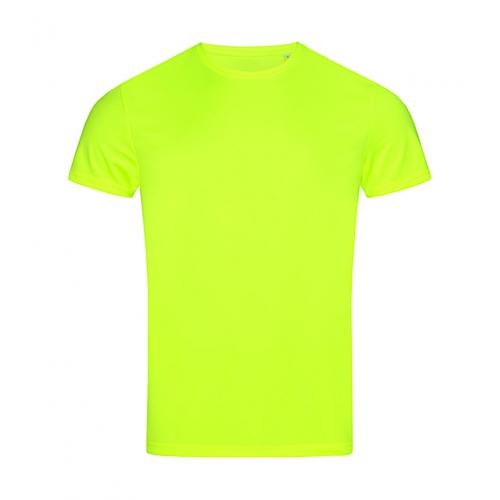 Triko pánské Stedman sportovní tričko - žluté svítící