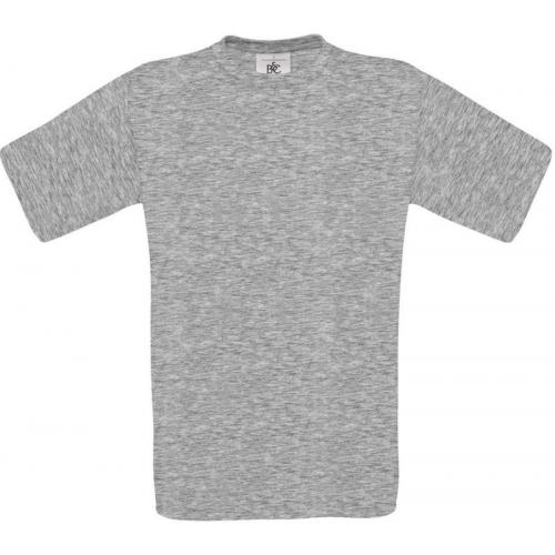 Tričko unisex B&C Exact 190 - šedé