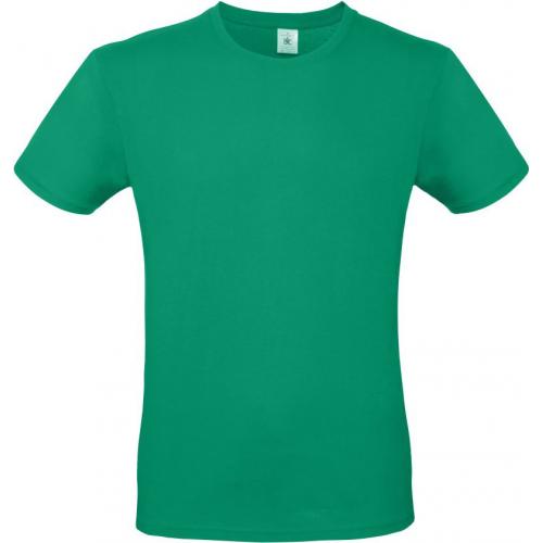 Pánske tričko B&C E150 - zelené