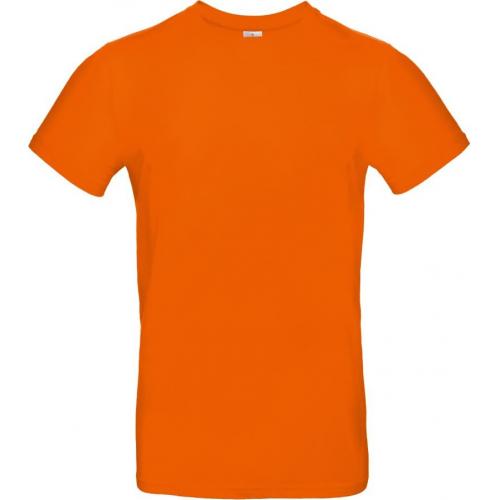 Pánské tričko B&C E190 - oranžové