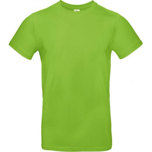 Pánske tričko B&C E190 - svetlo zelené