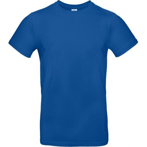 Pánske tričko B&C E190 - modré