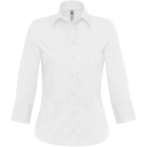 Dámská košile B&C Milano - bílá