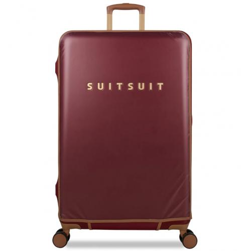 Obal na kufor Suitsuit Fab Seventies L 70x50x28 - tmavo červený