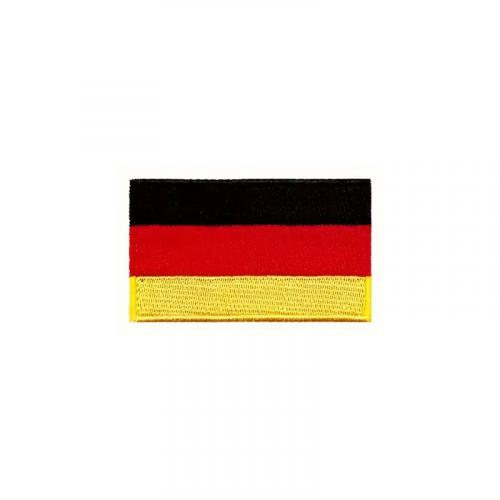 Nášivka nažehľovacia vlajka Nemecko 6,3x3,8 cm - farebná