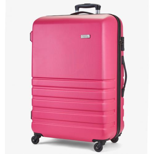 Cestovní kufr Rock 0169/3 86 L - růžový