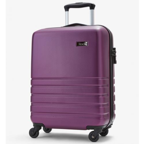 Cestovní kufr Rock 0169/3 34 L - fialový