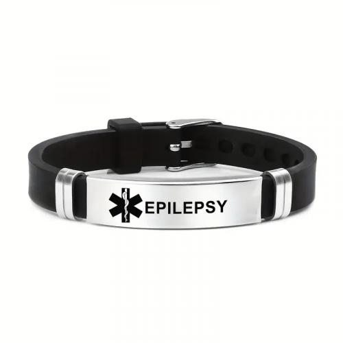Náramok na ruku Bist Medical Epilepsy - čierny