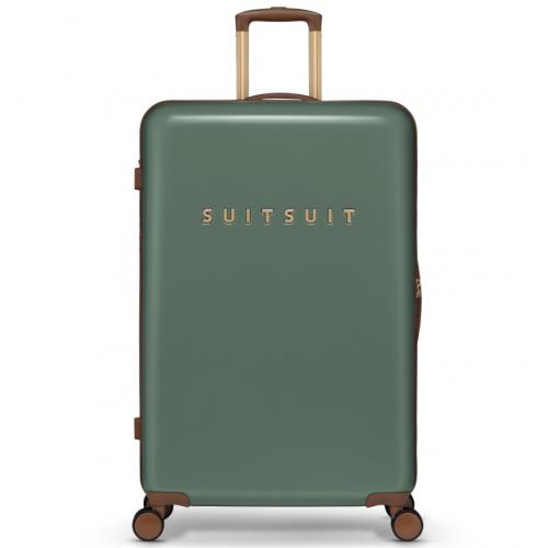 Cestovný kufor Suitsuit Fab Seventies 91 l - tmavo zelený