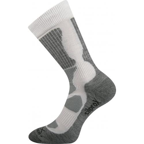 Ponožky športové Voxx Etrex - biele-sivé
