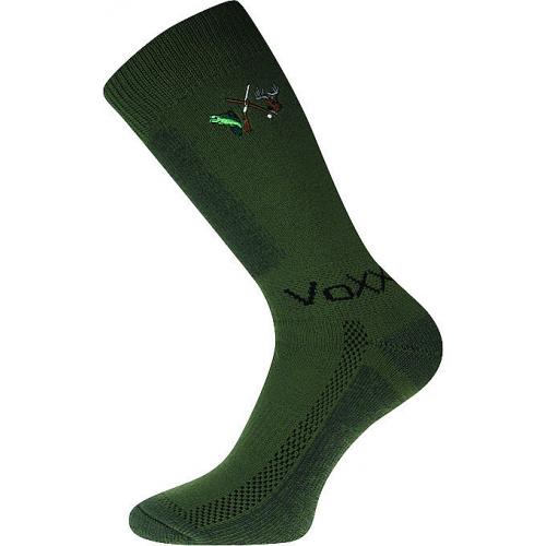 Thermo lovecké ponožky Voxx Lander - tmavě zelené