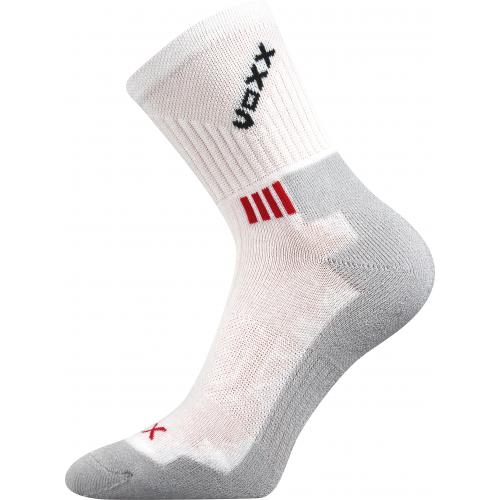 Ponožky sportovní Voxx Marián - bílé-šedé