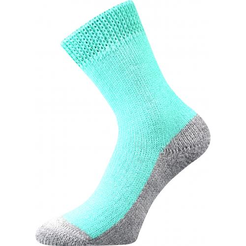 Ponožky unisex Boma Spací - světle zelené