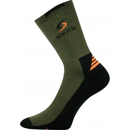 Ponožky športové Voxx Tronic - olivové-čierne