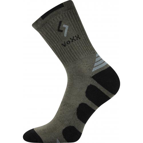 Ponožky sportovní Voxx Tronic - tmavě zelené-černé