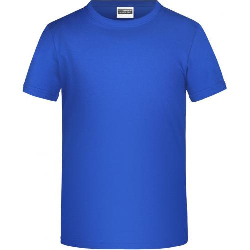 Dětské tričko krátký rukáv James & Nicholson - modré