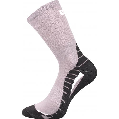 Ponožky unisex športové Voxx Trim - sivé-čierne