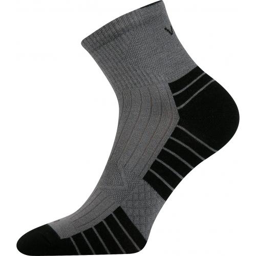 Ponožky unisex športové Voxx Belkin - tmavo sivé-čierne