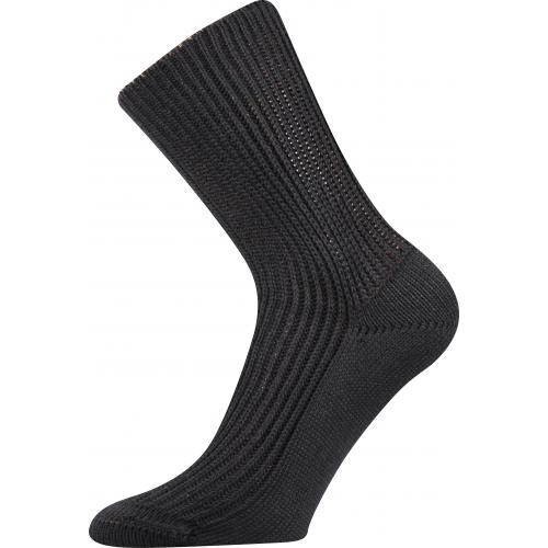 Ponožky unisex Boma Pepina - čierne