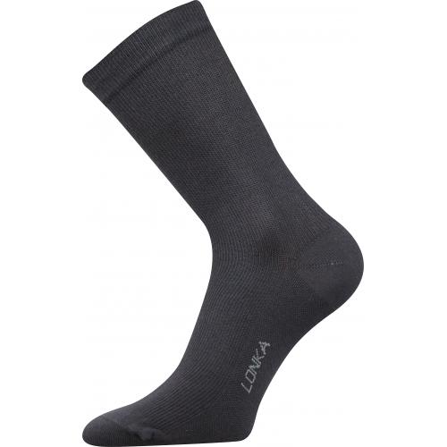 Ponožky kompresní Lonka Kooper - tmavě šedé