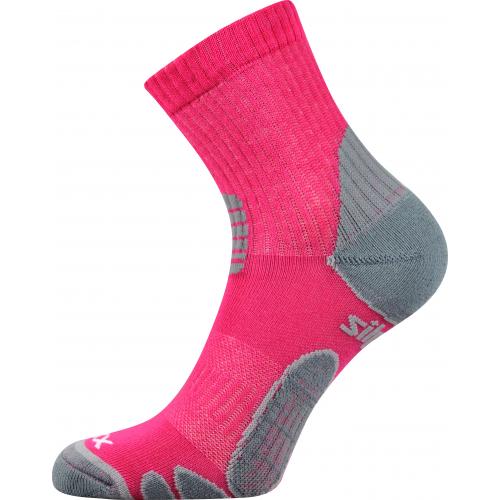 Ponožky sportovní unisex Voxx Silo - tmavě růžové