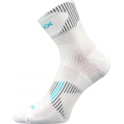 Ponožky športové unisex Voxx Patriot B - biele