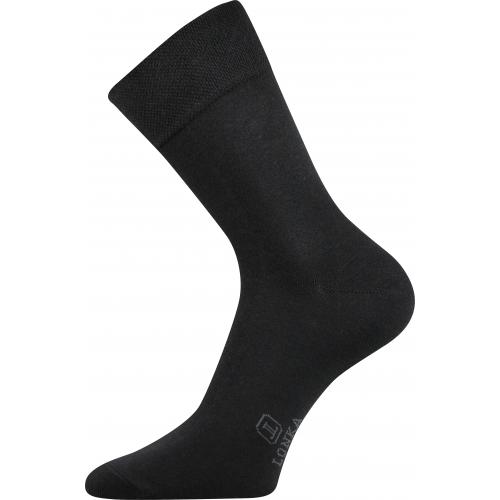Ponožky pánske Lonka Dasilver - čierne
