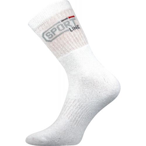 Ponožky unisex klasické Boma Spot - bílé