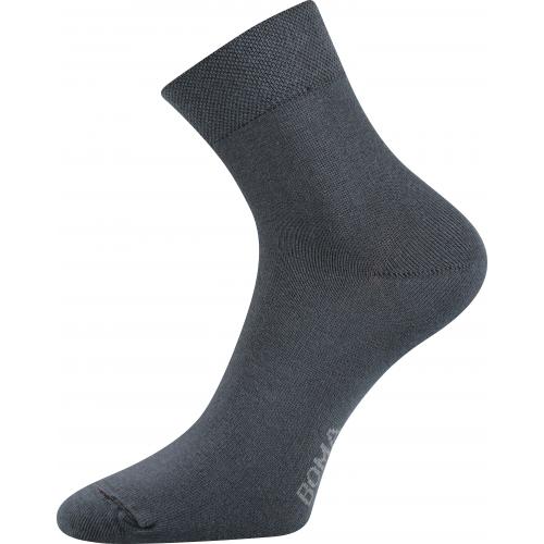 Ponožky unisex klasické Boma Zazr - tmavě šedé