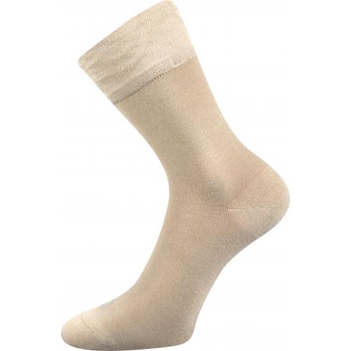 Ponožky unisex bambusové Lonka Deli - béžové