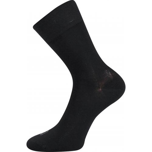 Ponožky unisex bambusové Lonka Deli - čierne