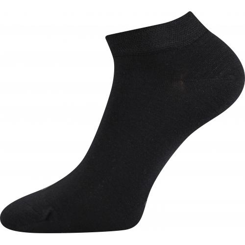 Ponožky unisex klasické Lonka Esi - čierne