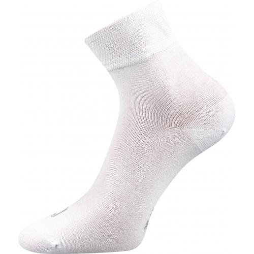 Ponožky unisex klasické Lonka Emi - biele