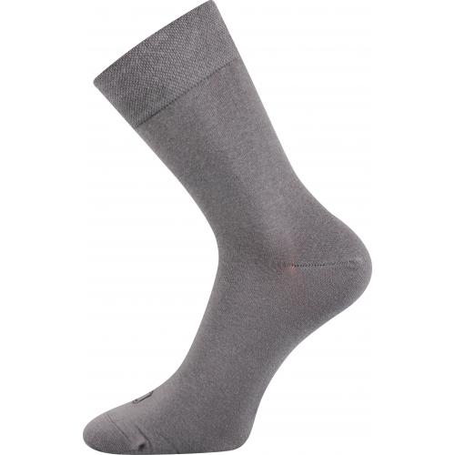 Ponožky unisex klasické Lonka Eli - světle šedé