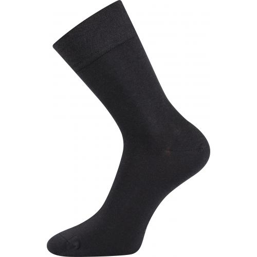 Ponožky unisex klasické Lonka Eli - tmavo sivé