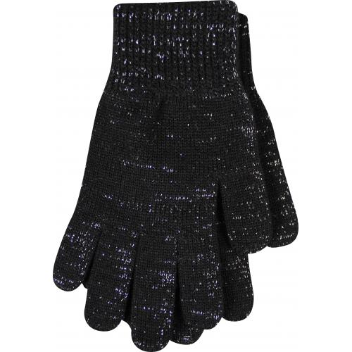Dámské rukavice Voxx Vivaro - černé-stříbrné
