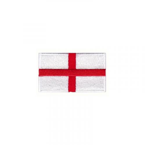 Nášivka nažehlovací vlajka Anglie (Velká Británie) 6,3x3,8 cm - barevná