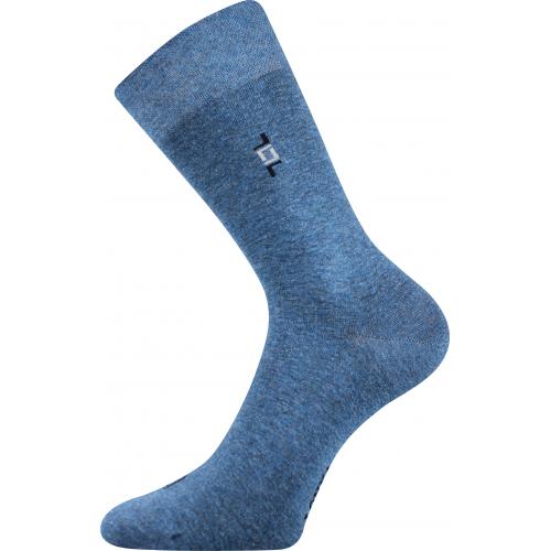 Ponožky pánske spoločenské Lonka Despok - modré